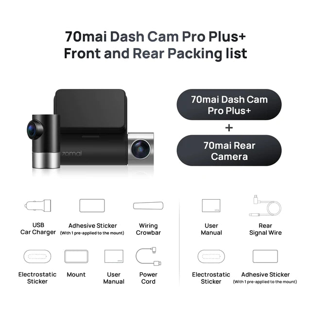 Dash Cam - 70mai Pro Plus+